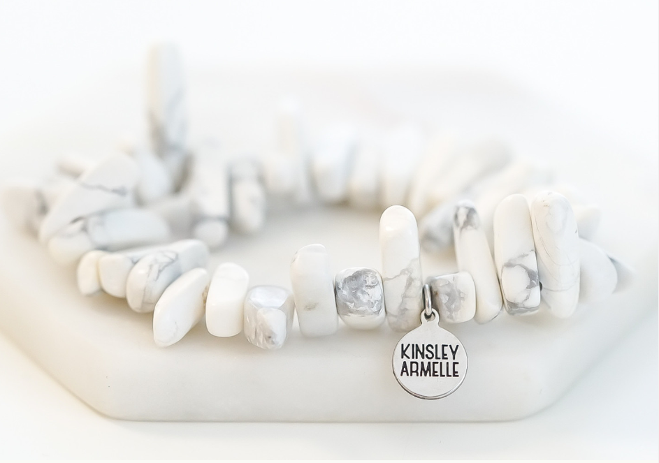 Kinsley Armelle - Silver Pepper Bracelet