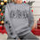 Thumbnail: Snowman with Snowflake Sleeve Sweatshirt