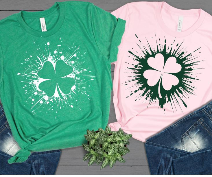 Thumbnail: Shamrock Splash Graphic Tee