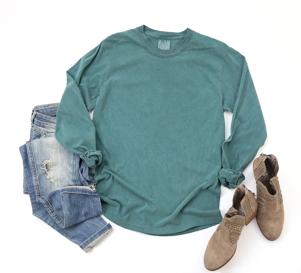 Thumbnail: Comfort Color Long Sleeve Shirt