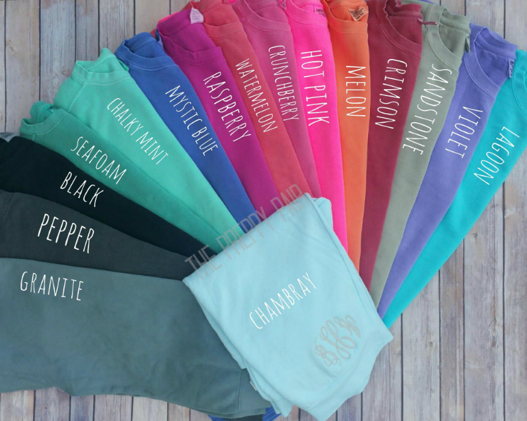 Thumbnail: Live Simply Comfort Color Long Sleeve Shirt