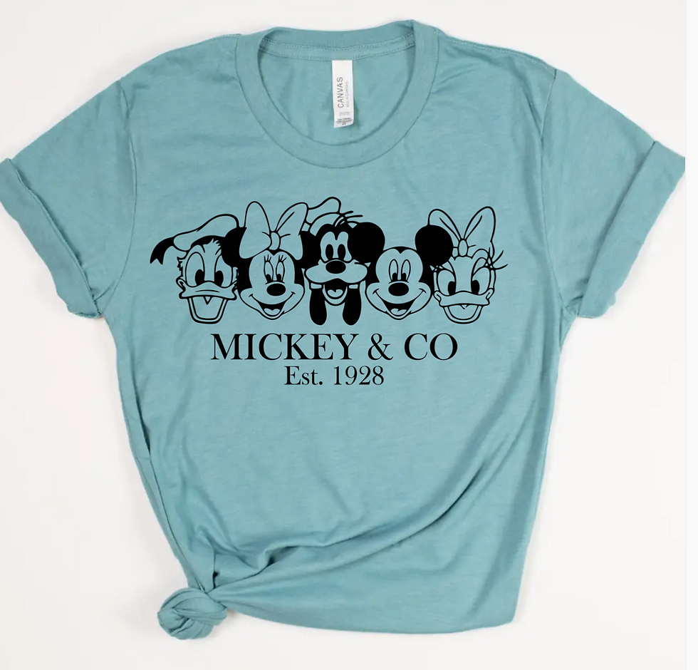 Thumbnail: Happiest Place on Earth Friends Graphic Tee