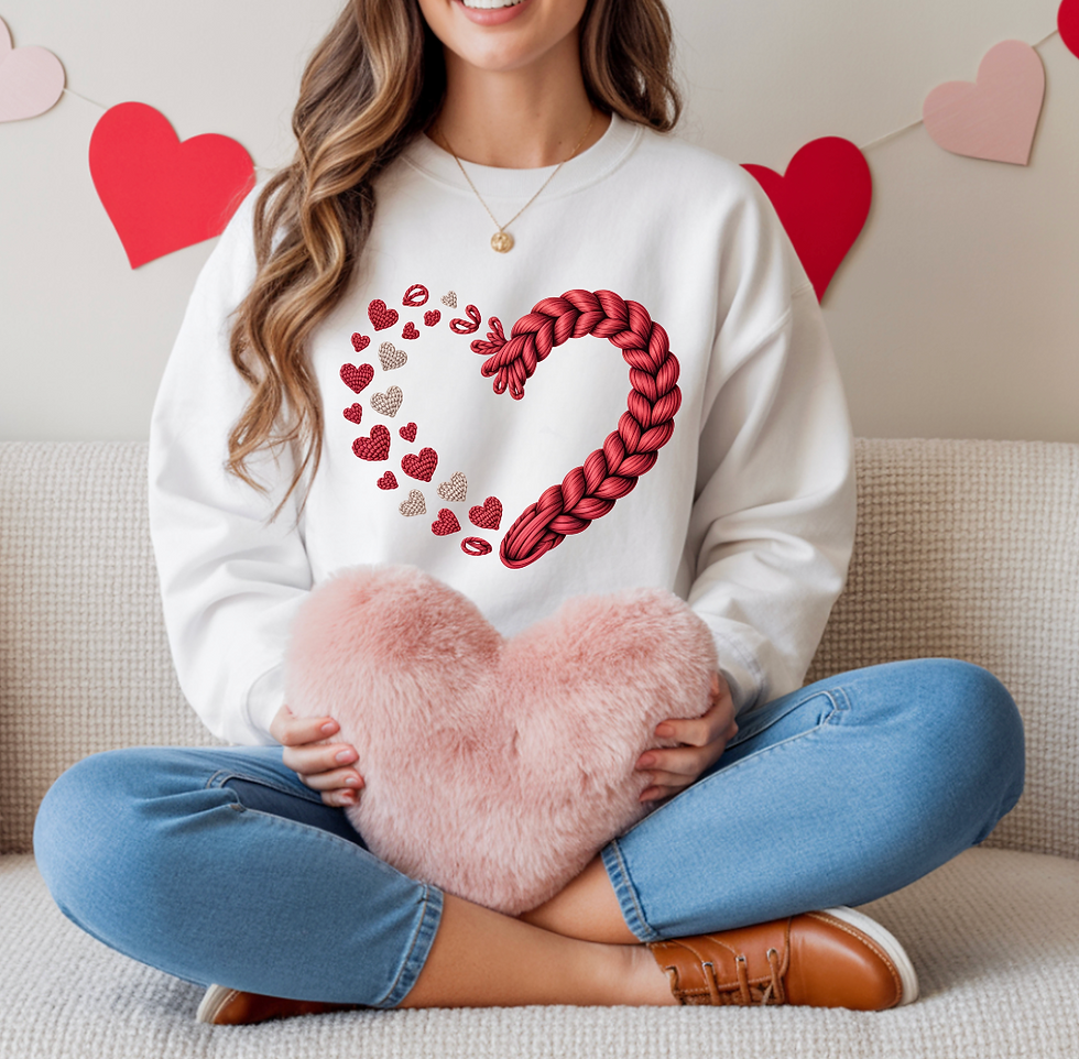 Thumbnail: Braided with Love Sweatshirt