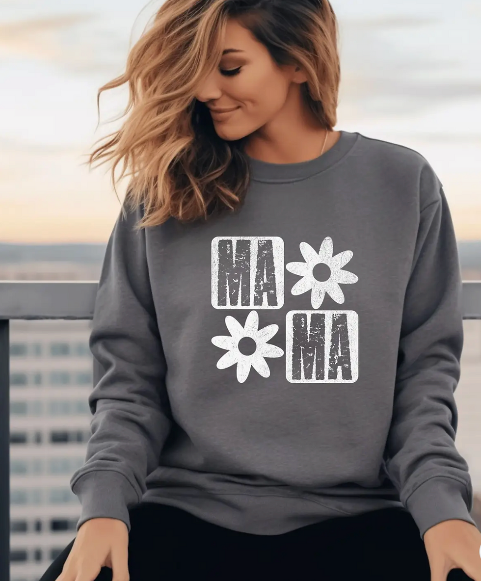 Thumbnail: Mama Floral Sweatshirt