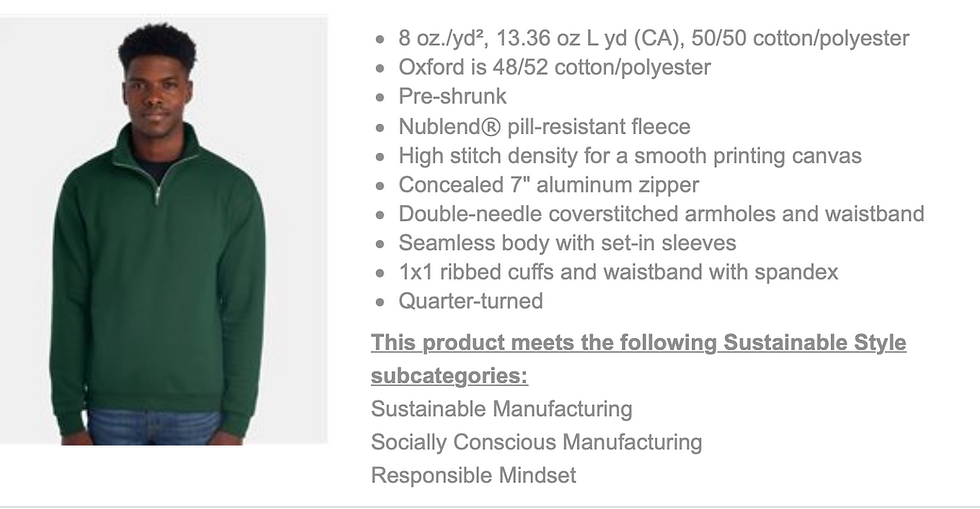 Thumbnail: C Logo Quarter Zip Sweatshirt