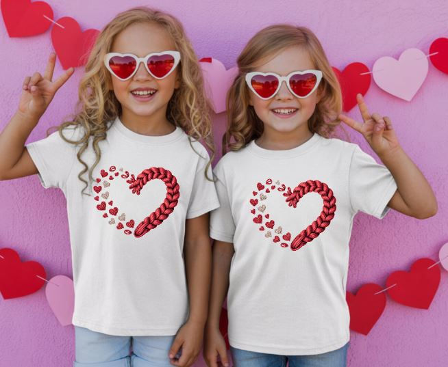 Thumbnail: Braided with Love Tee (Toddler & Youth Sizes)