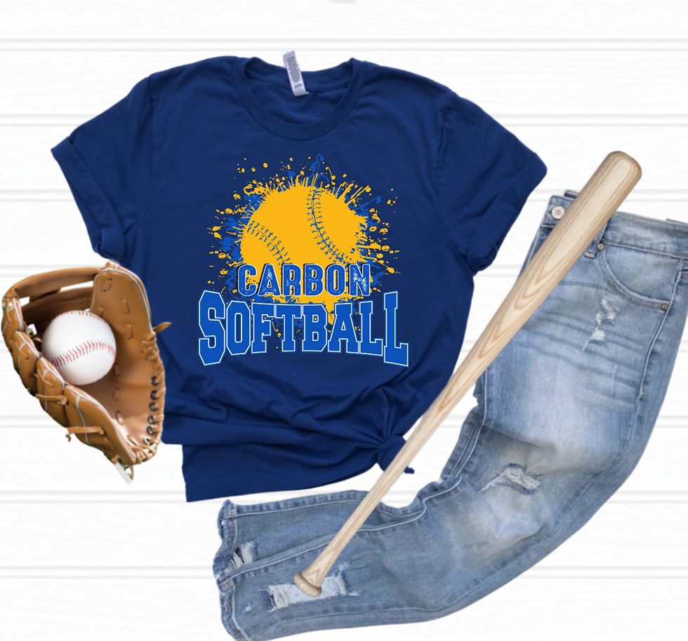 Thumbnail: Carbon Softball Graphic Tee