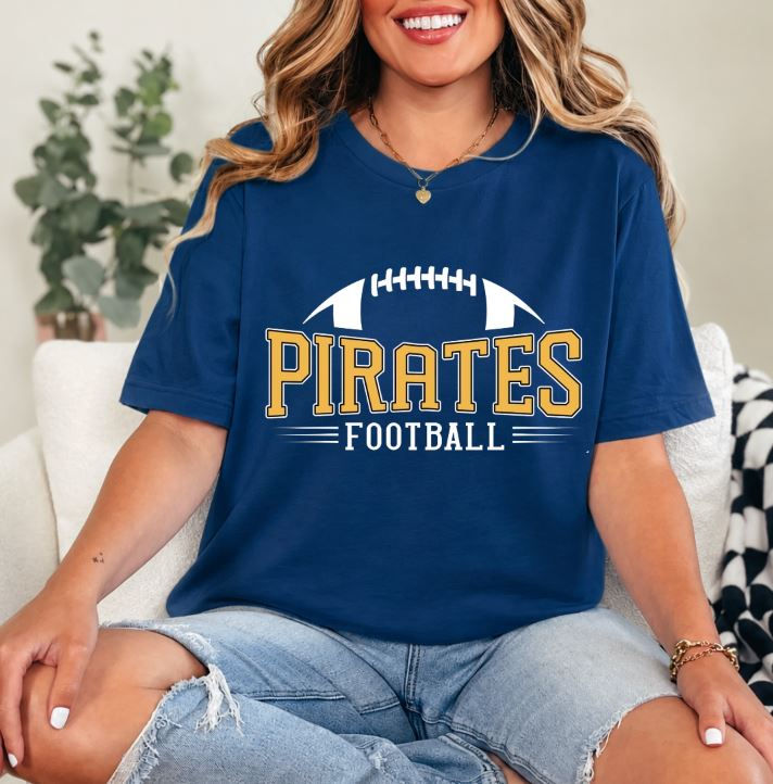 Thumbnail: Pirates Football Graphic Tee