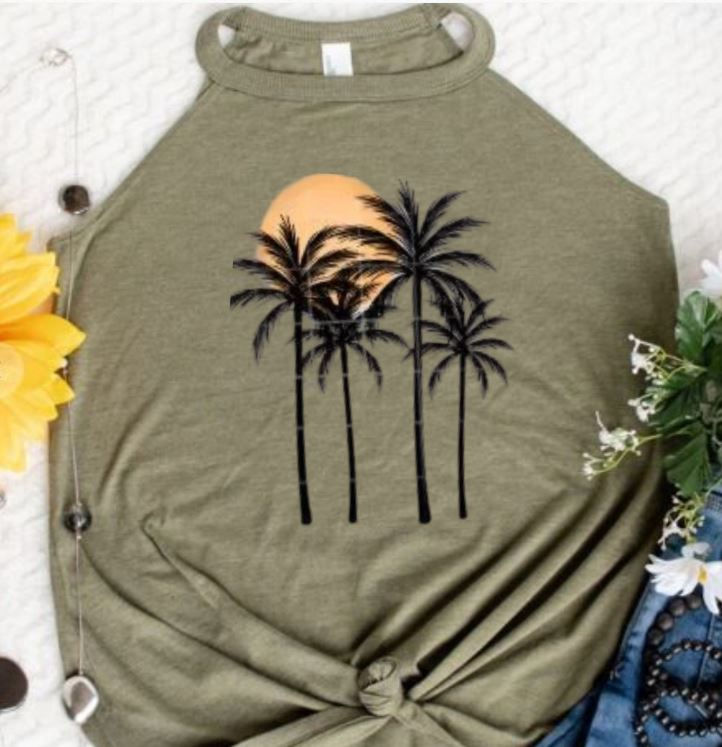 Thumbnail: PalmTree Rocker Tank Top