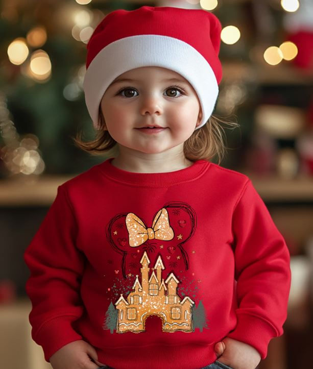 Thumbnail: Minnie Gingerbread Sweatshirt Toddler/Youth Size