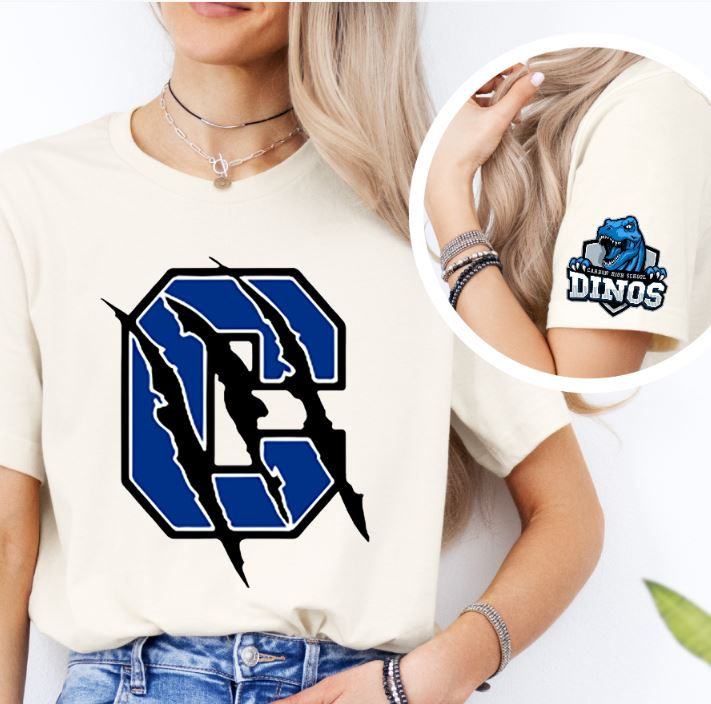 Thumbnail: Carbon Claw & Sleeve Logo Tee