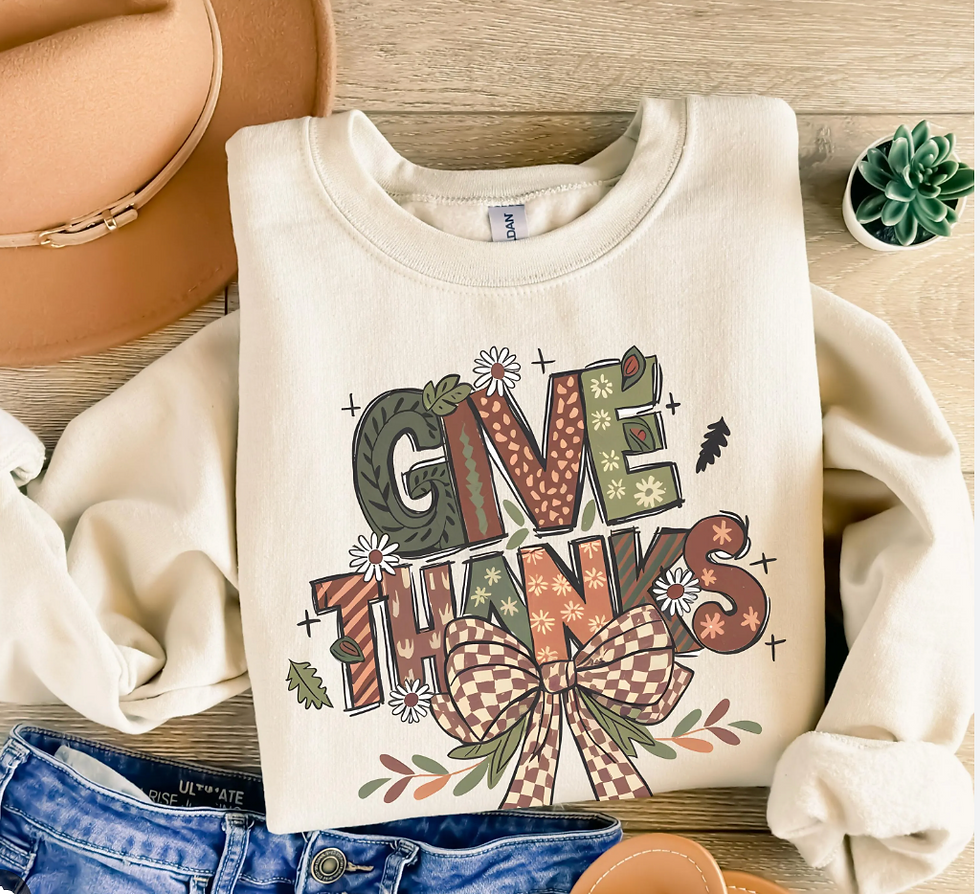 Thumbnail: Give Thanks Sweatshirt