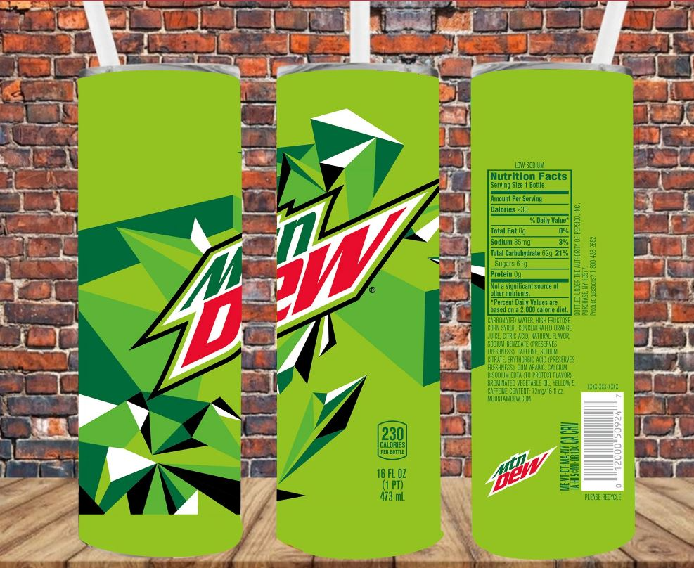 Mountain Dew Tumbler
