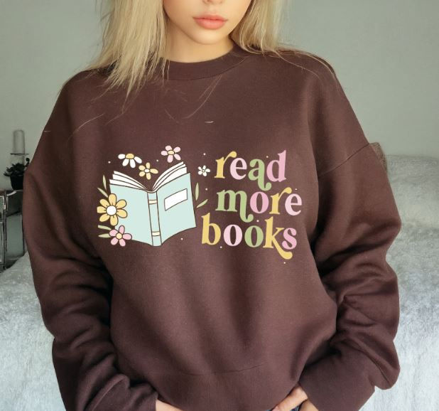 Thumbnail: Read More Books Sweatshirt