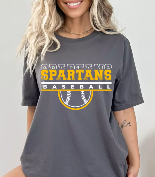 Thumbnail: Spartan Baseball Graphic Tee