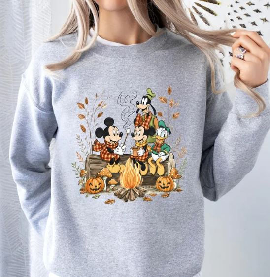 Thumbnail: Fall Mouse Friends Sweatshirt