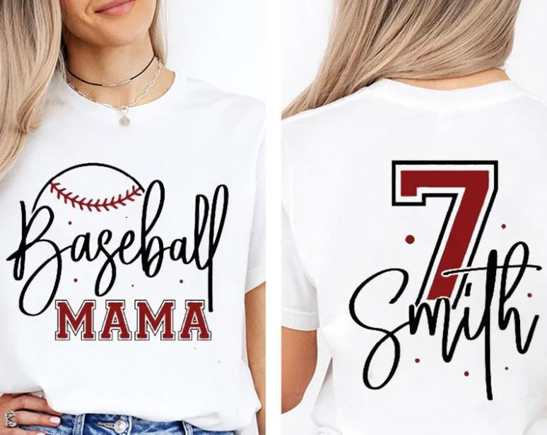 Thumbnail: Baseball Custom Graphic Tee