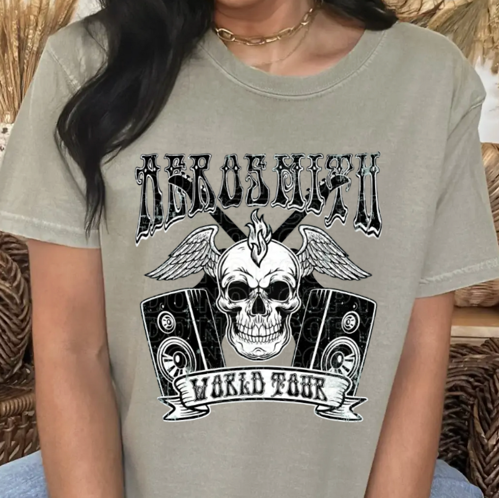 Thumbnail: Aerosmith World Tour Comfort Color Shirt