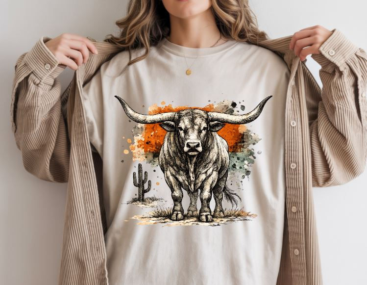Thumbnail: Desert Longhorn Graphic Tee