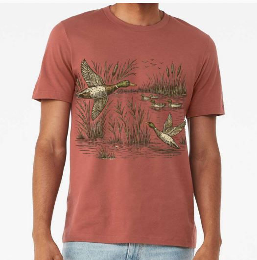 Thumbnail: Mallared Ducks Vintage Graphic Tee