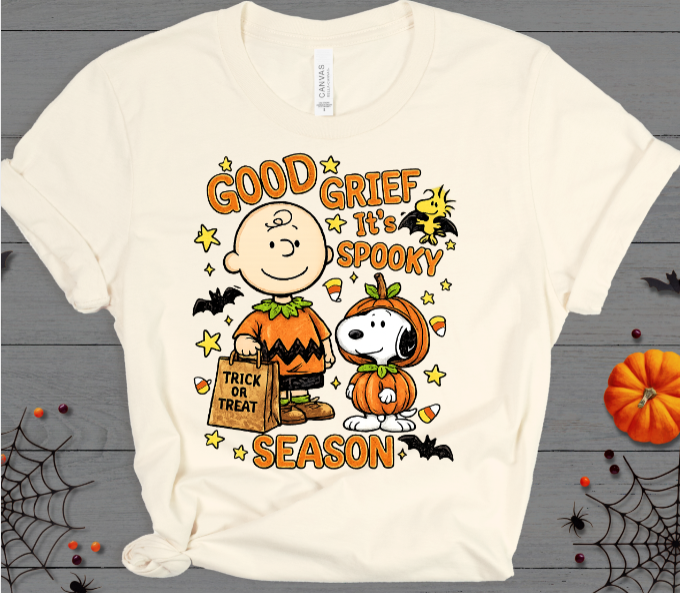Thumbnail: Good Grief It's Spooky Season Graphic Tee