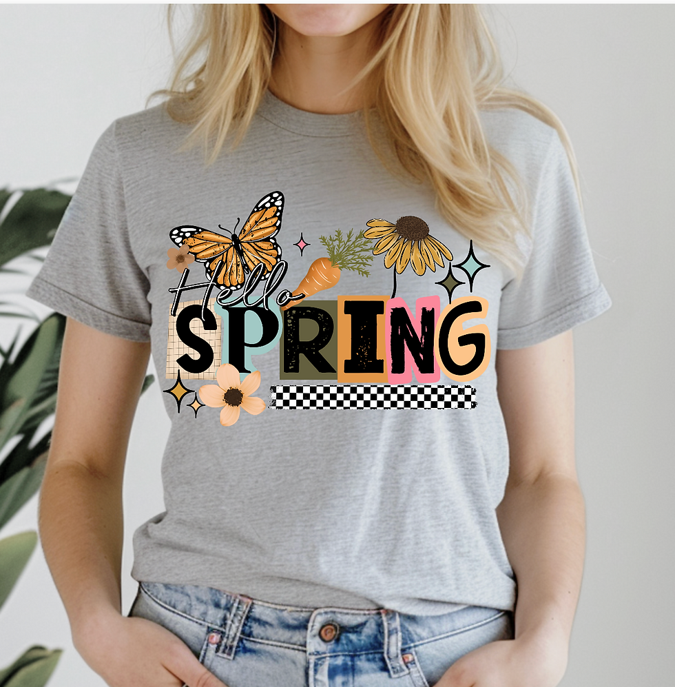 Thumbnail: Hello Spring Graphic Tee