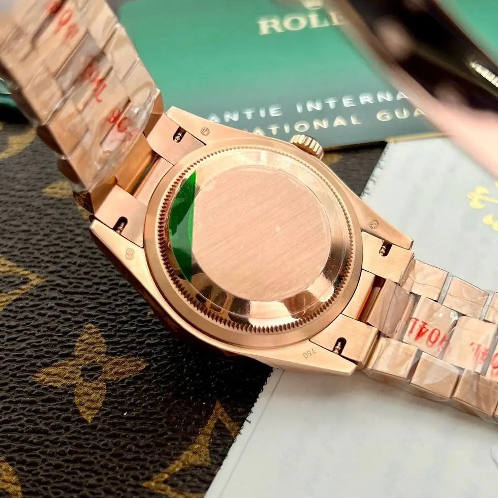 Thumbnail: Rolex Day-Date Rosé Diamond Dial 128235-0009 36 mm – Swiss Made