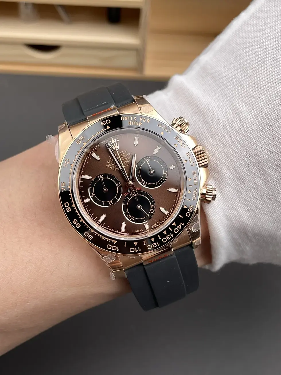 Thumbnail: Rolex Daytona 126515LN Bright Chocolate Dial 40mm – Swiss Made