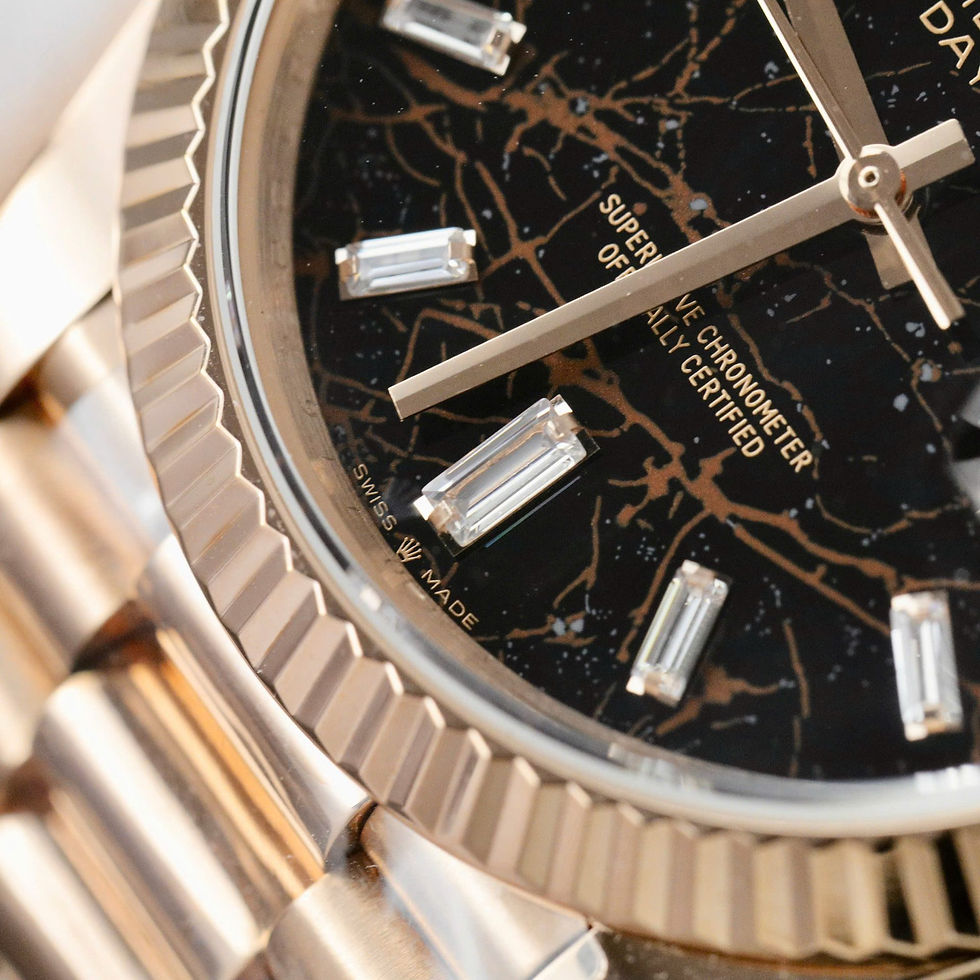 Thumbnail: Rolex Day-Date Eisenkiesel Diamond Dial 128235-0041 36 mm – Swiss Made