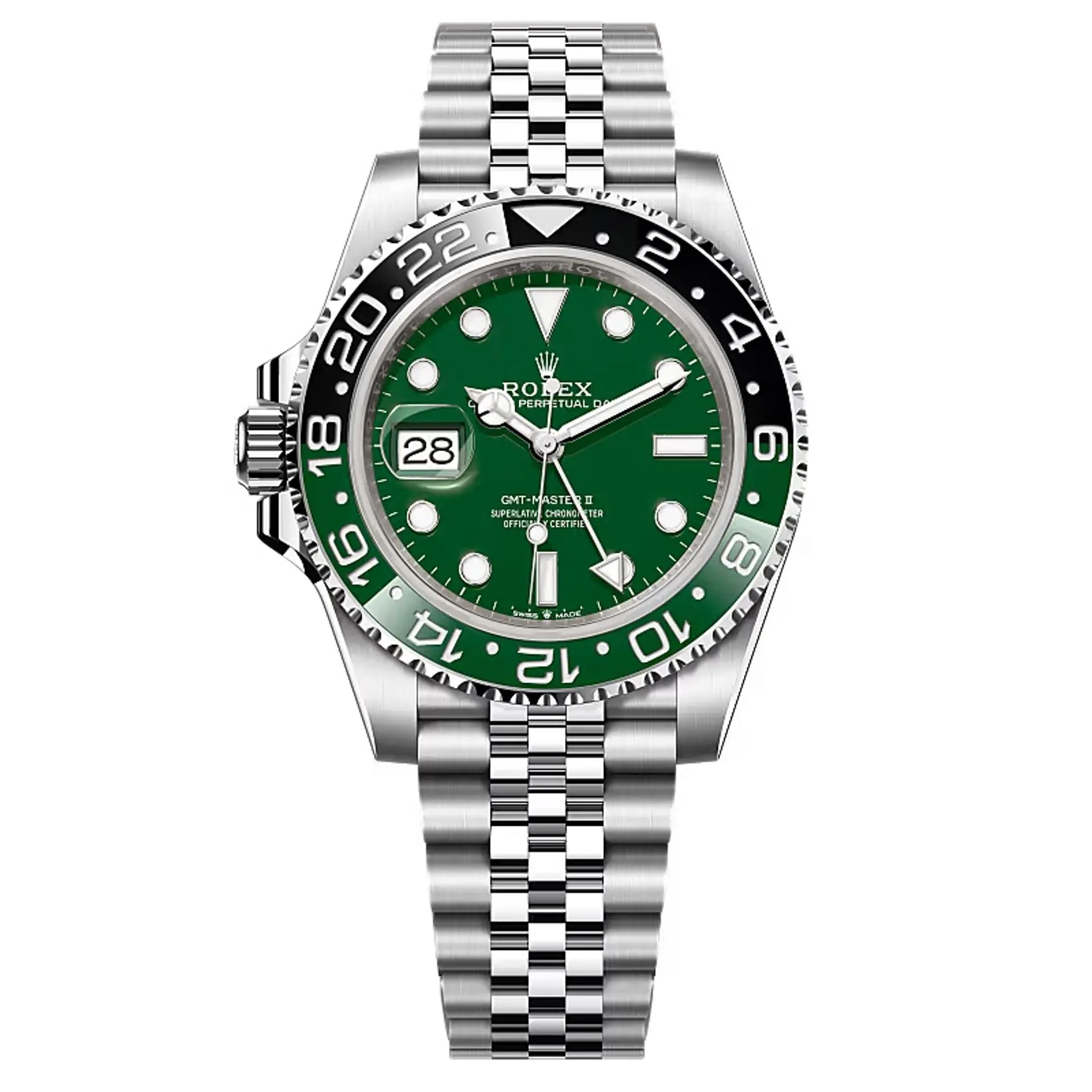 Rolex GMT-Master II 126729VTNR Jubilee “Absinthe” 40mm – Swiss Made