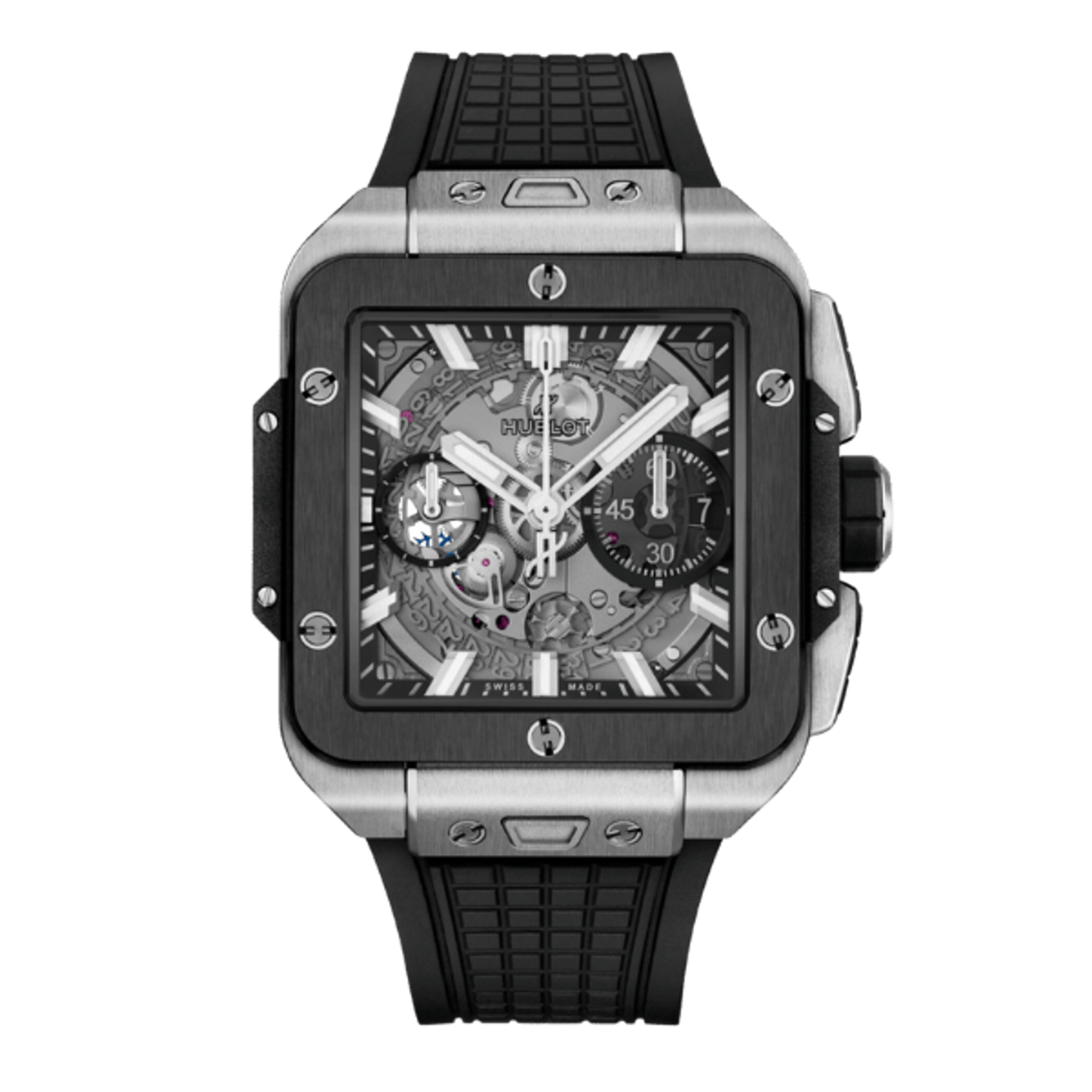Hublot Square Bang Unico 821.NM.0170.RX 821NM0170RX 42mm Titanium – Swiss Made