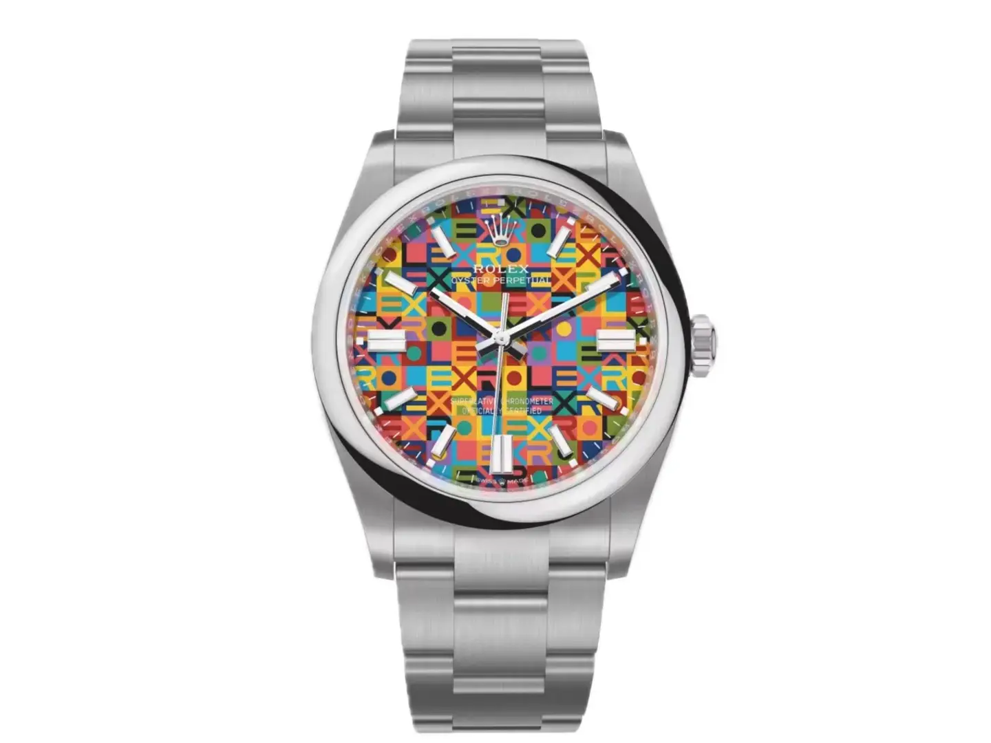 Rolex Oyster Perpetual Jubilee Motif 41mm – Swiss Made