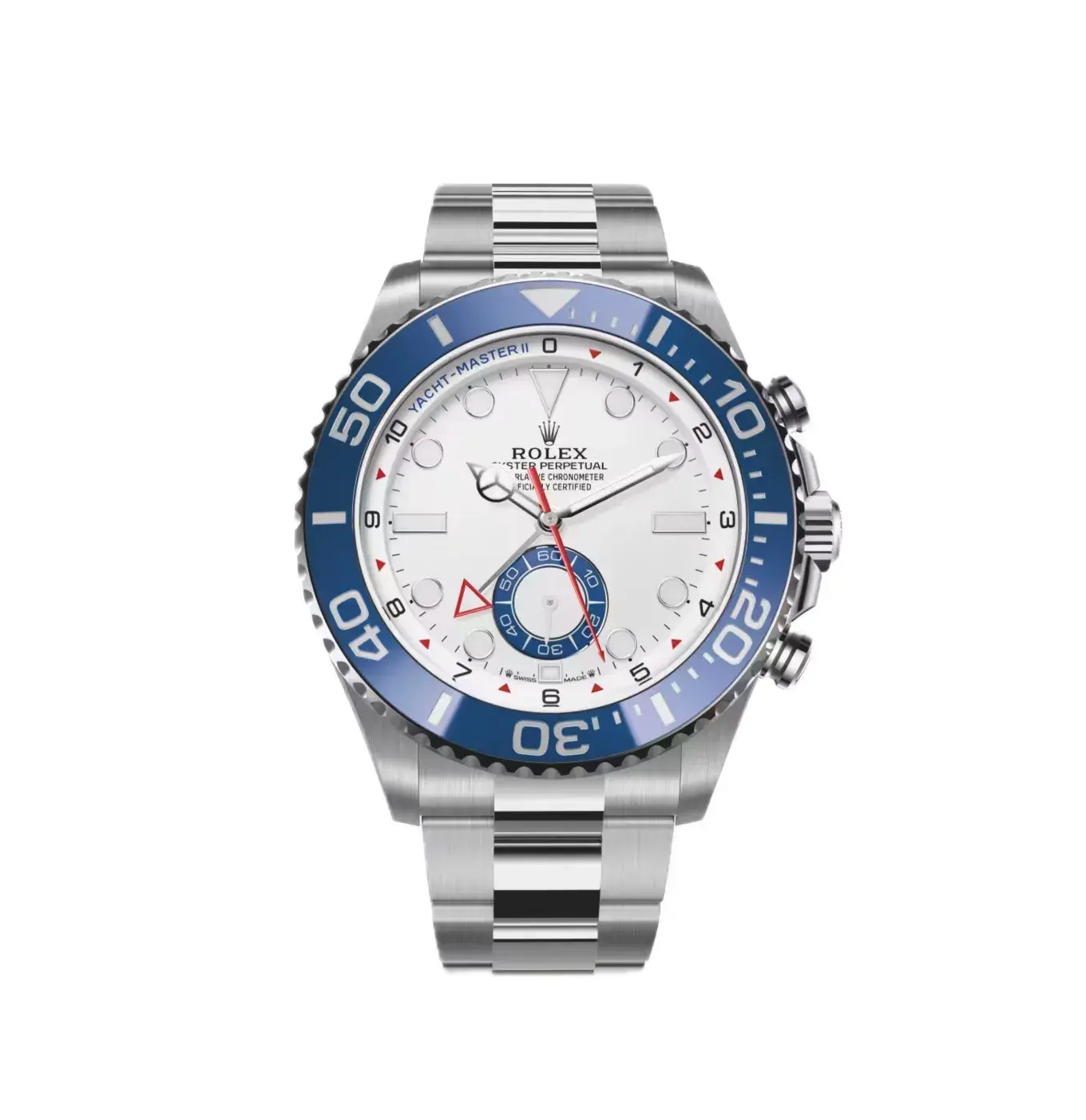 Rolex Yacht-Master II Oystersteel 44mm (2026 Refresh) – Swiss Made