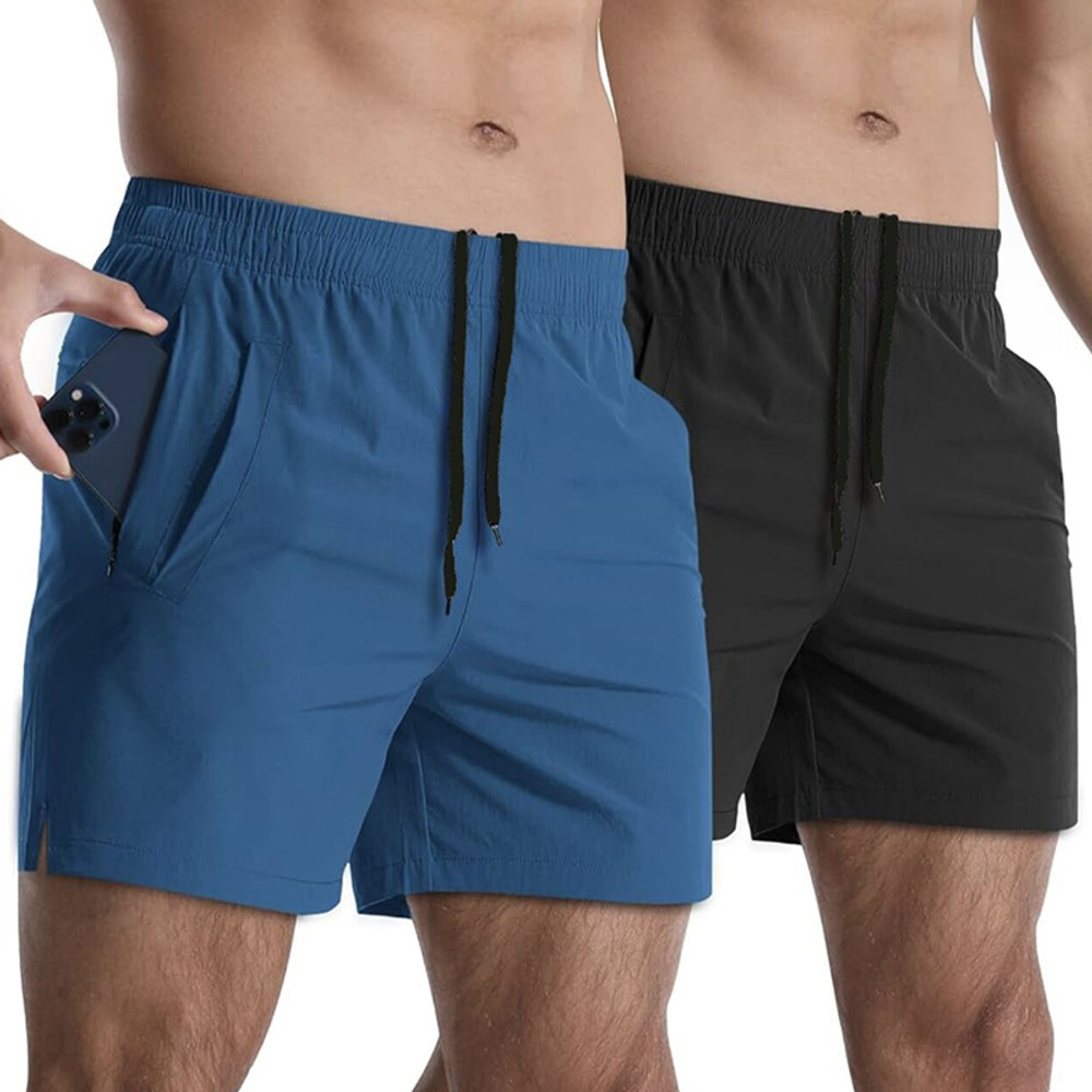 Running Shorts Men Gym Fitness Sport Shorts Quick Dry Workout Training Gym Fitne