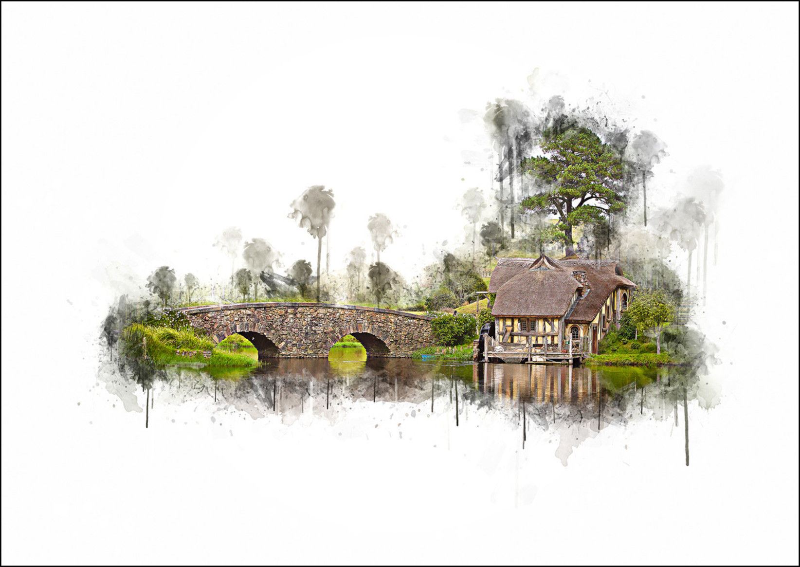 Bridge by the Old Mill