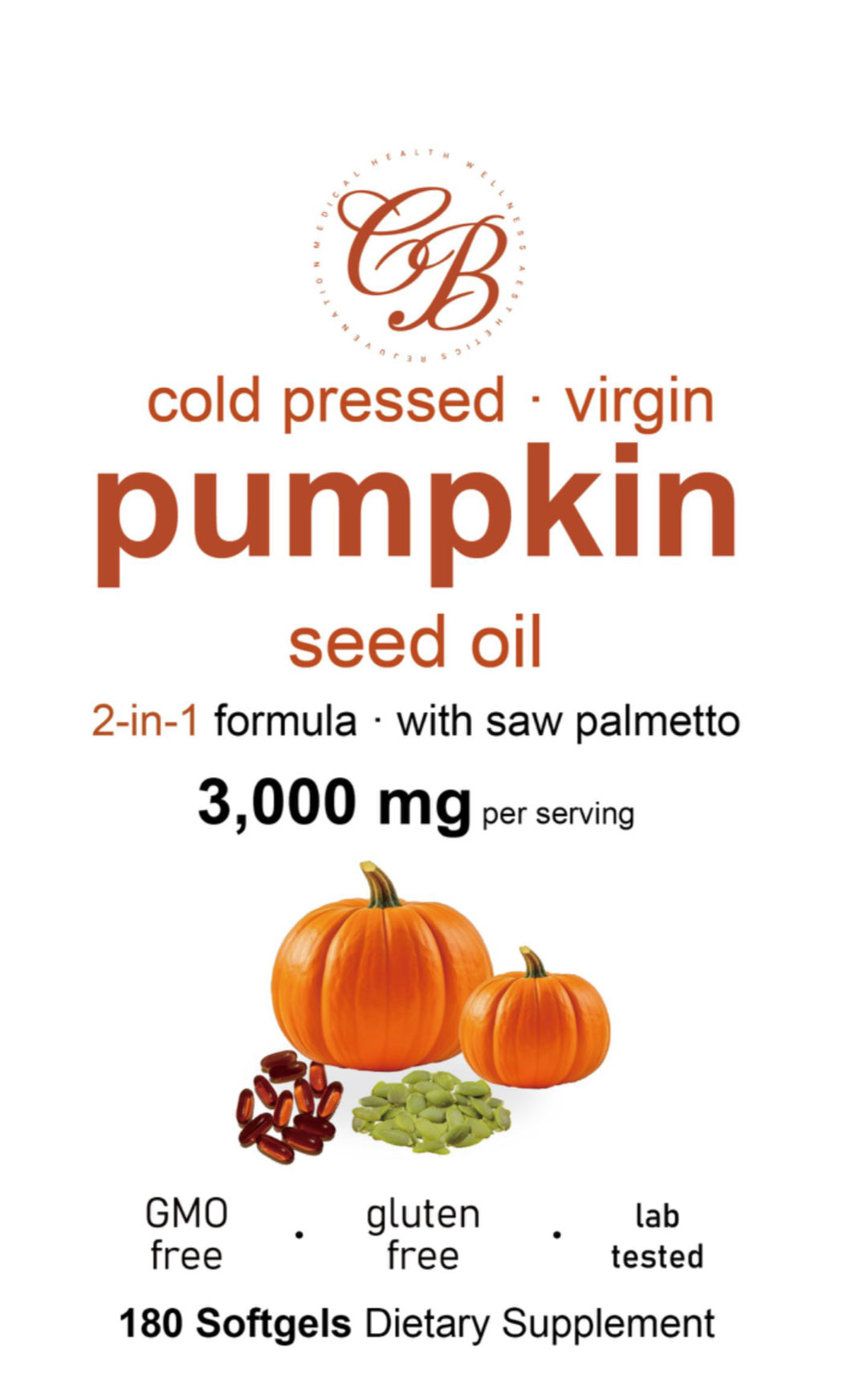 Pumpkin Seed Oil Soft Gels