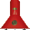 Thumbnail: Belle Epoque 90cm Classic Cooker Hood (Red) A 9423 RotBE Eco