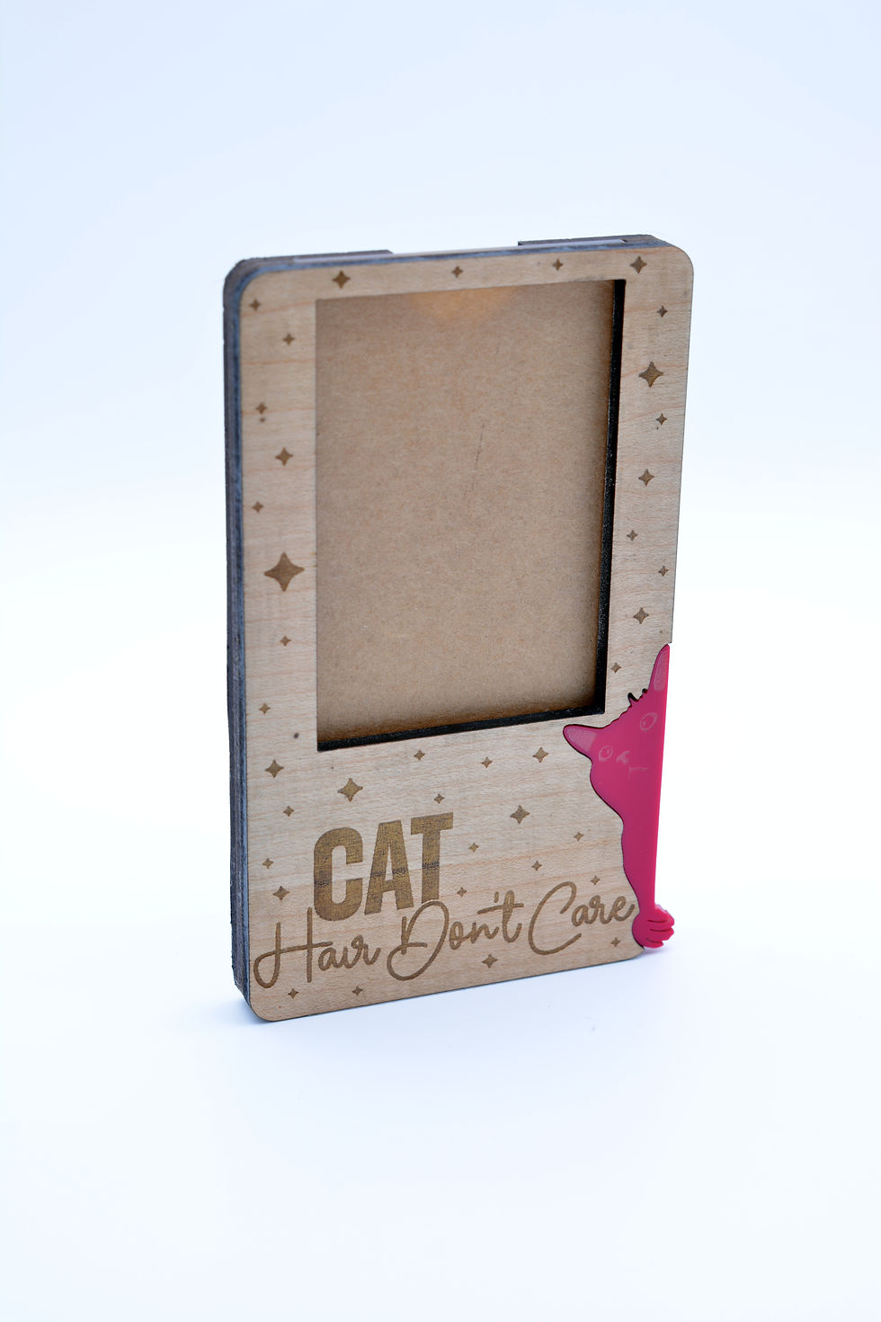 Thumbnail: Mini Personalised Dog & Cat Photo Magnet – “Pet hair don't care”