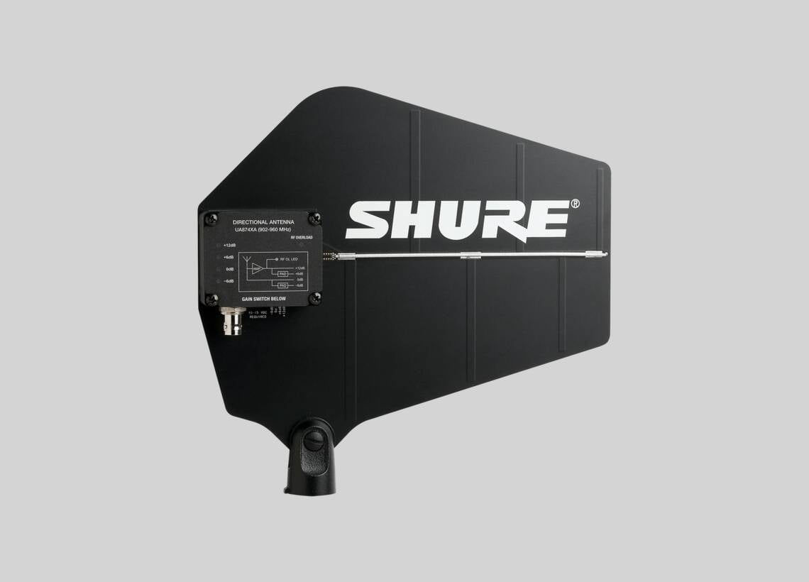 Antenne active Shure UA874 — Directionnelle UHF