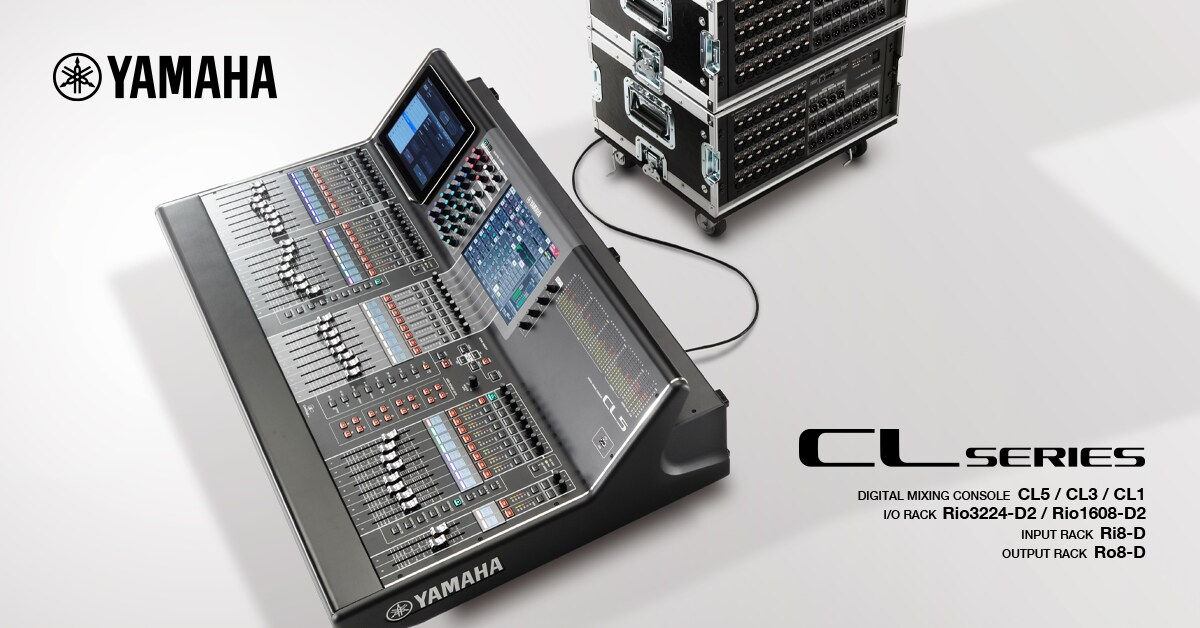 Console Yamaha CL5 — 72 canaux Dante