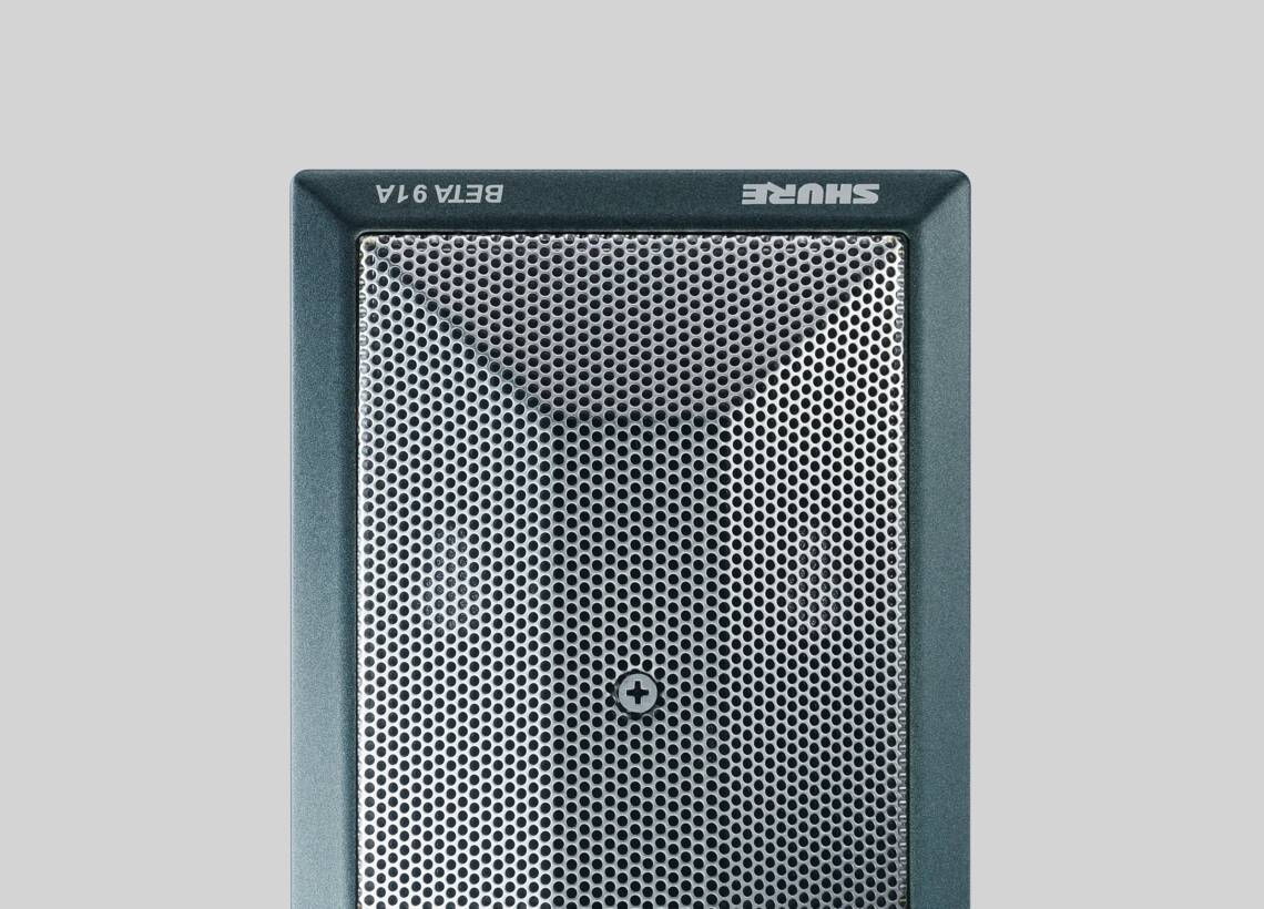 Micro Shure Beta 91A — Grosse caisse et piano