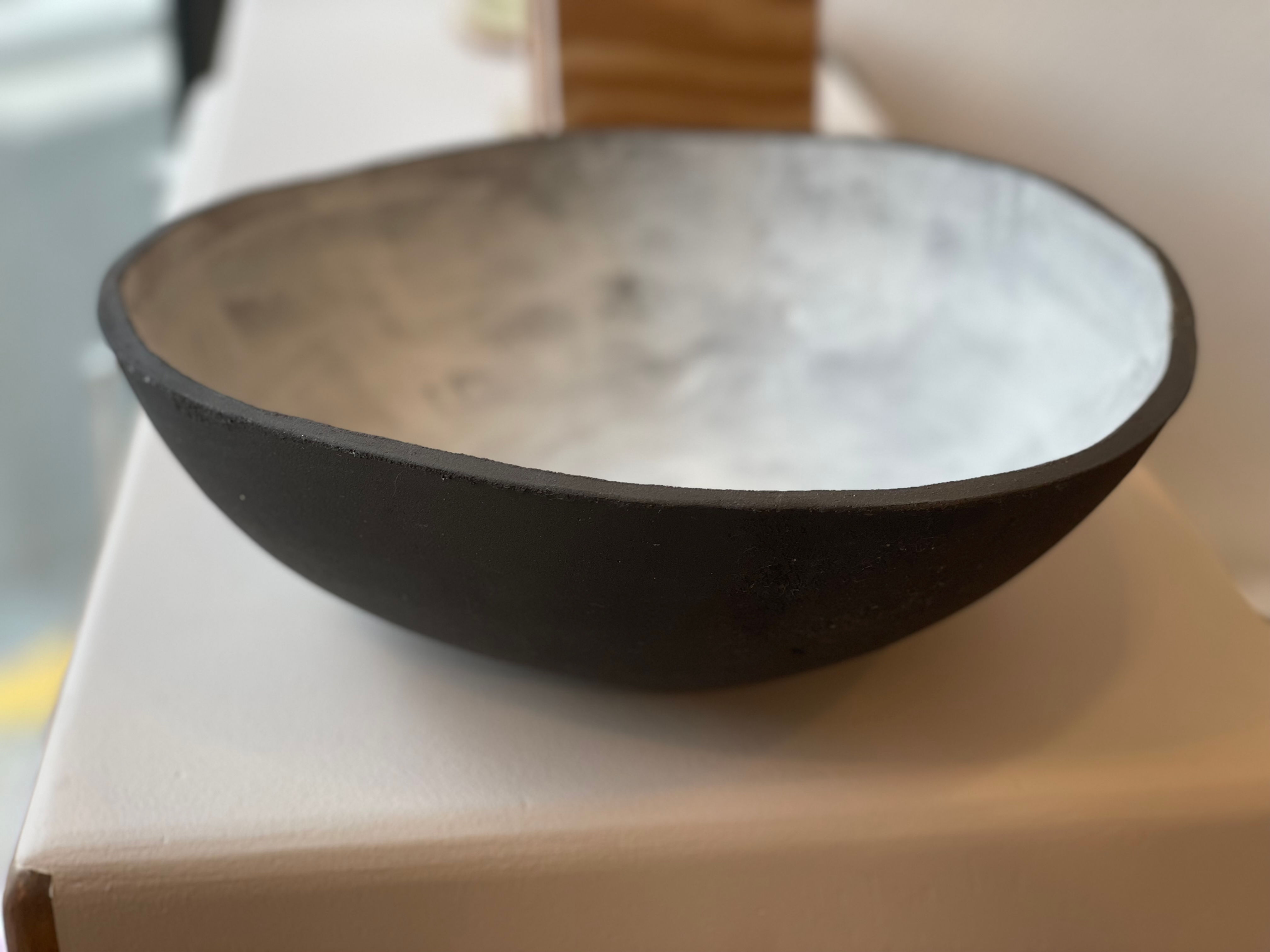 grand saladier noir et blanc