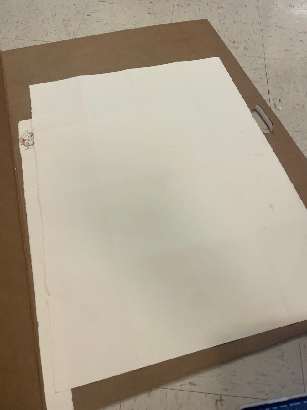 Before the copy drawing...