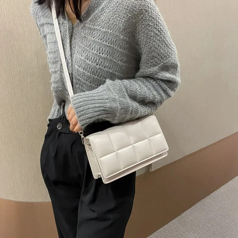 Thumbnail: Fashion Brand Designer Women Shoulder Bag Small PU Leather Female Crossbody Bag 