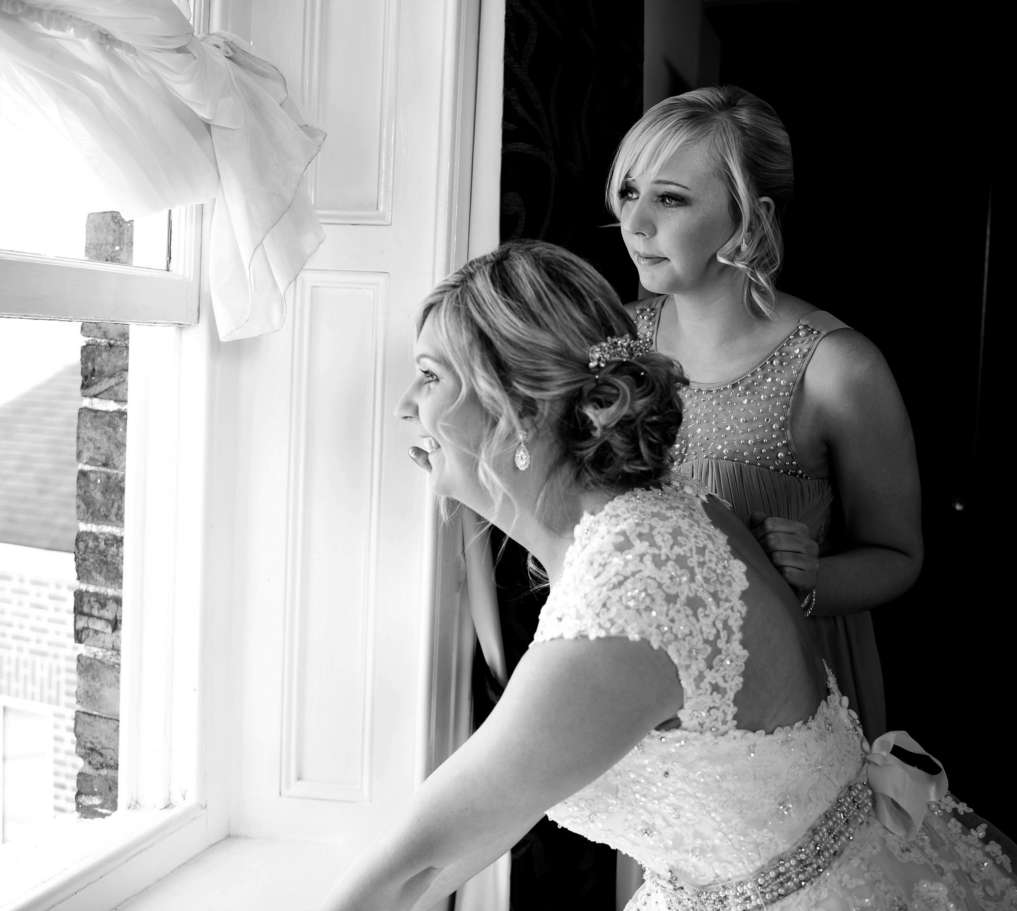 Bride and Maid of Honour