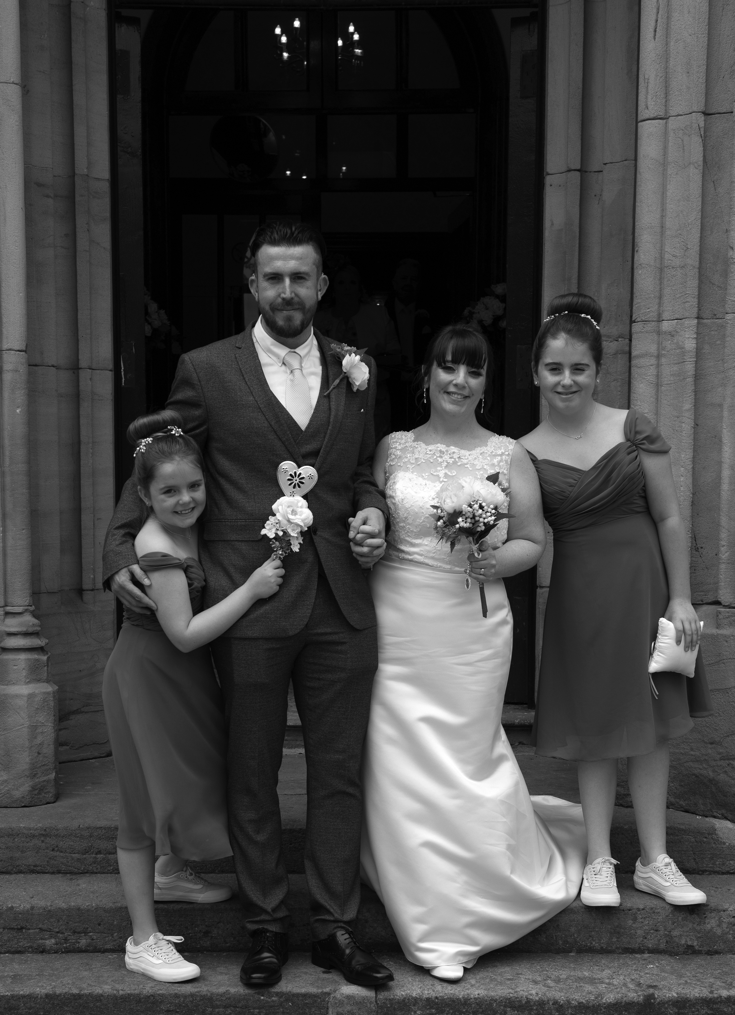 Ceri and Dan Dudley Registry office