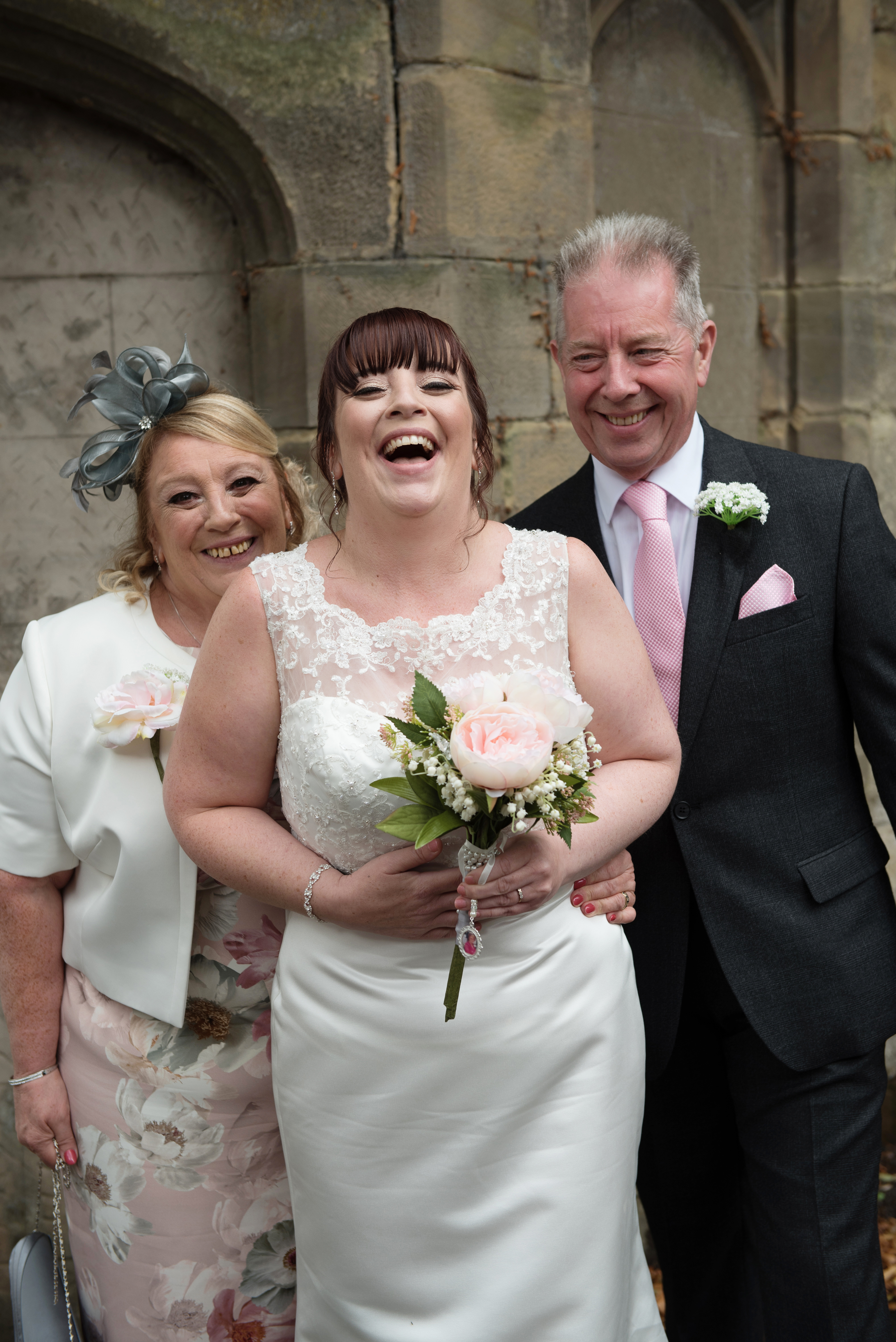 Ceri and Dan Dudley Registry office