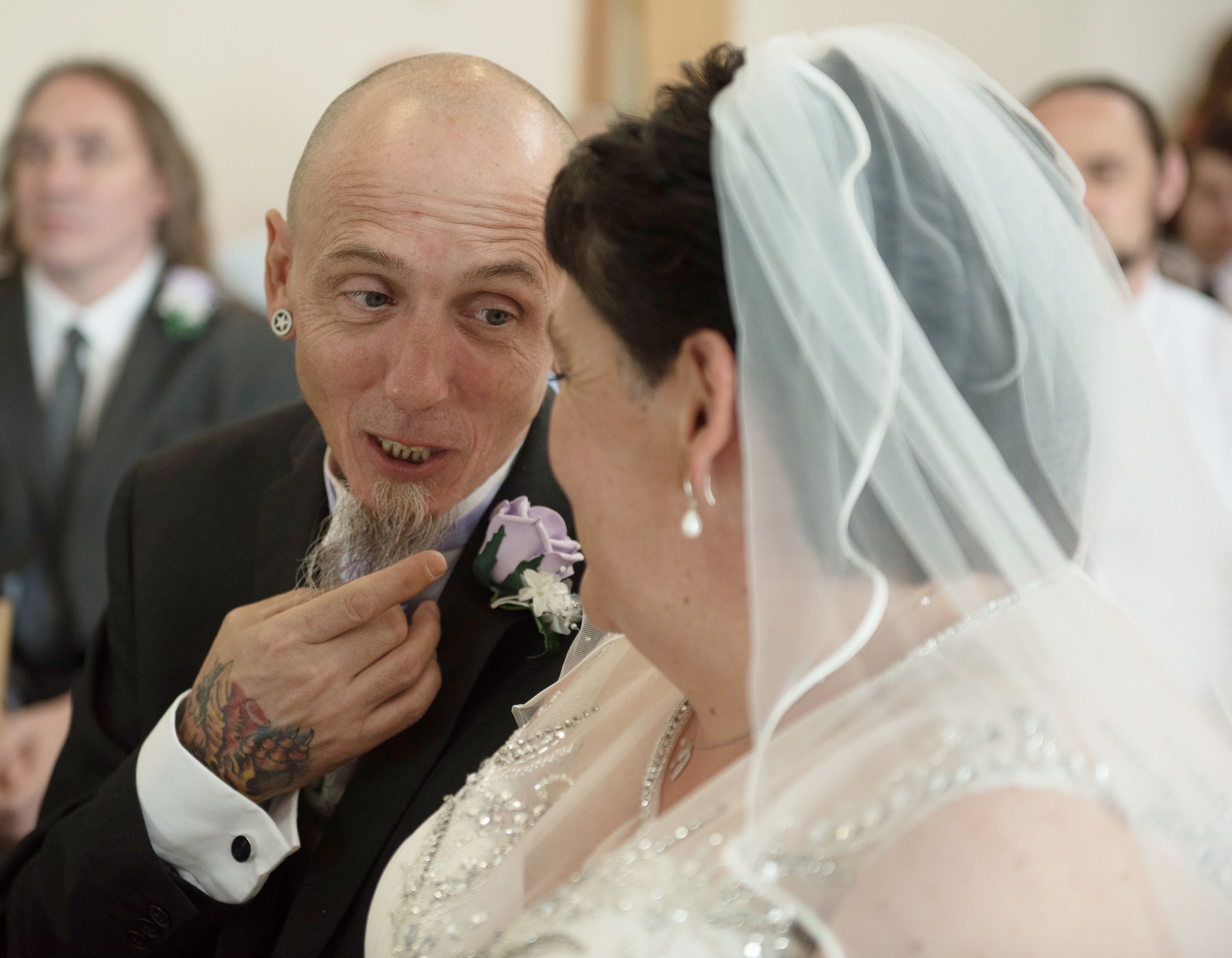 Donna and Pete Wellington Registry offic
