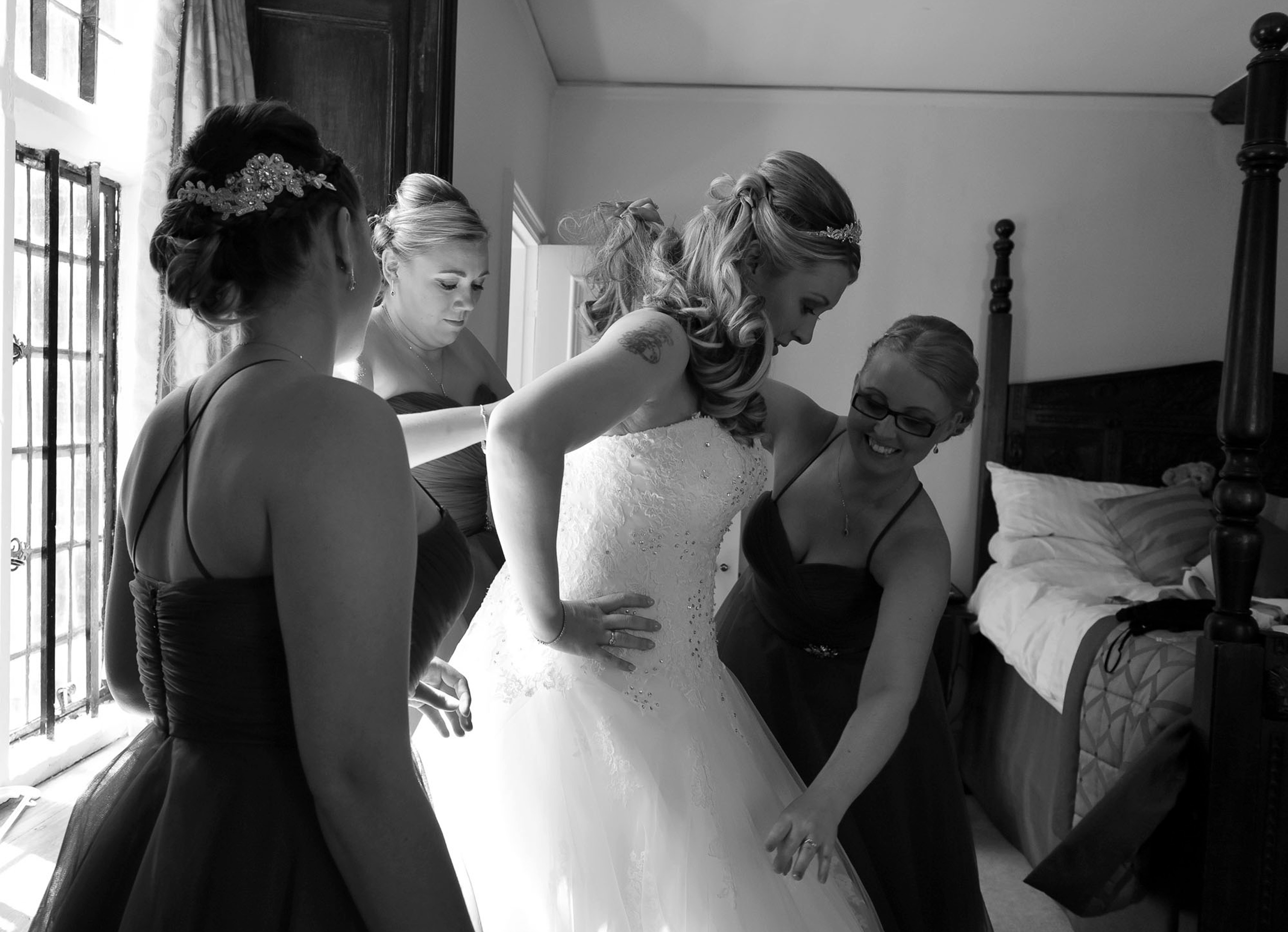 Bride preparation