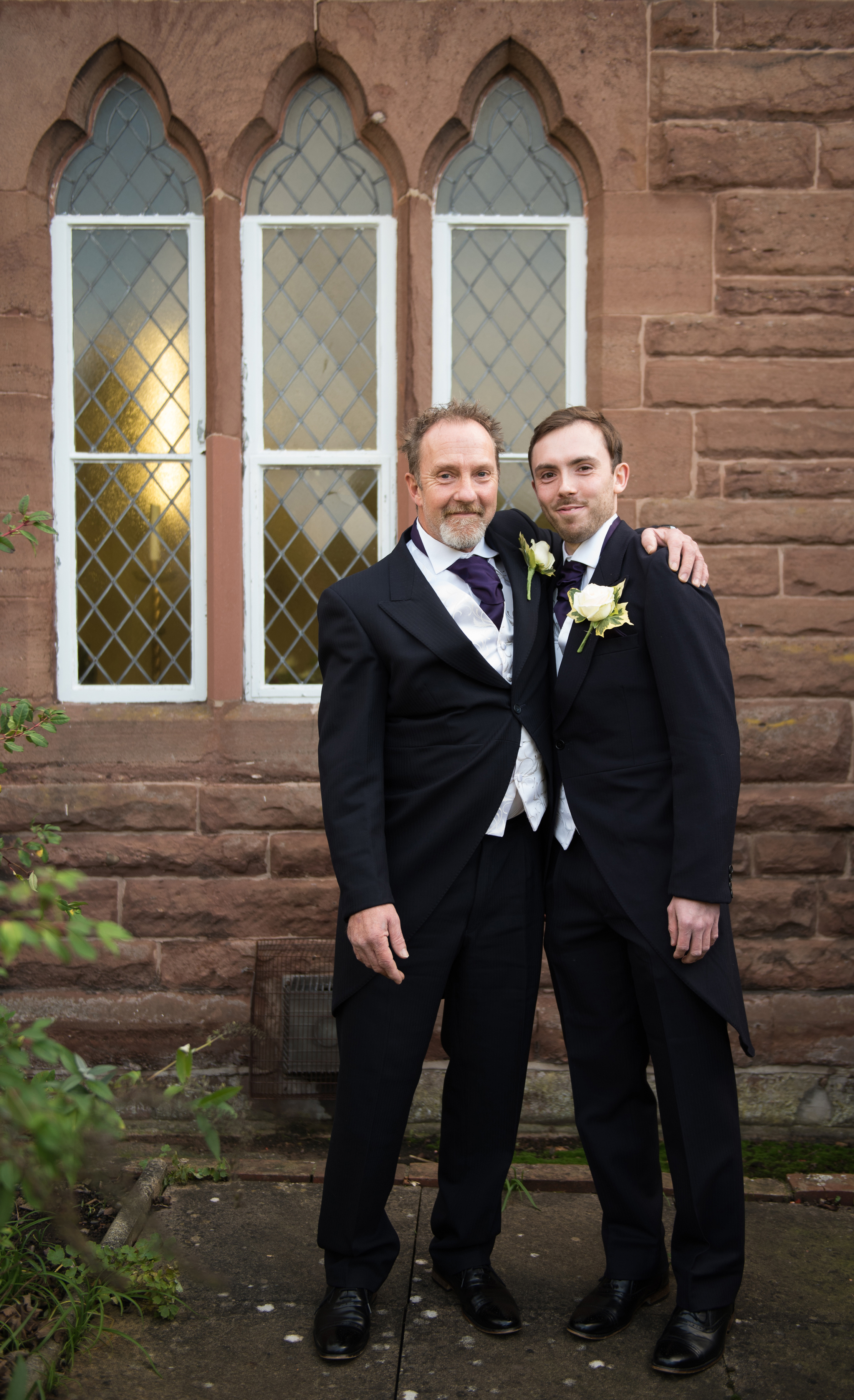 Groom and Father